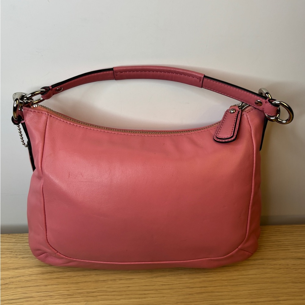 Vintage Coach Kristin Pink Leather‎ Hobo Bag - Picture 10 of 16
